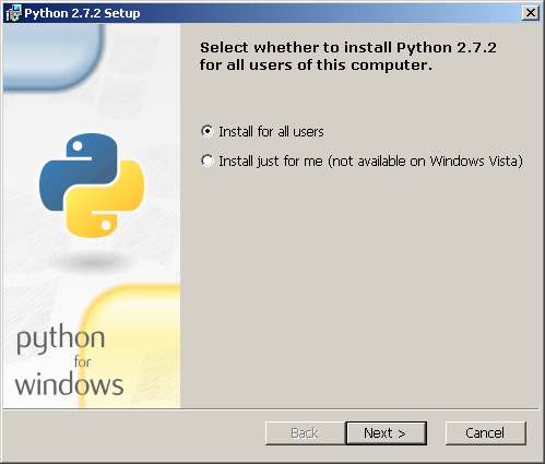 Python - All users