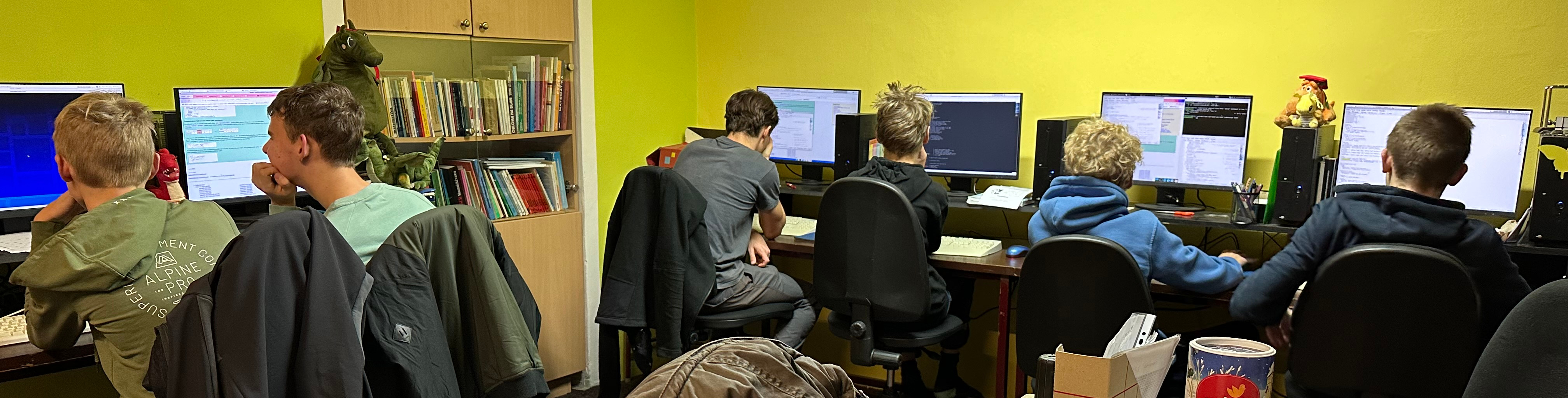 Z výuky kroužku programování her